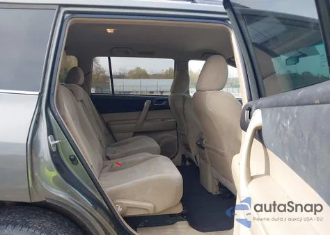 2012 Toyota Highlander Base V6 z USA, uszkodzony, nr VIN 5TDBK3EH0CS122085